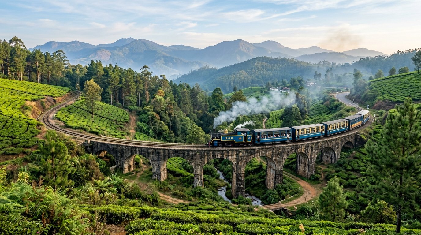 Nilgiri Mountain Railway toy train, Ooty